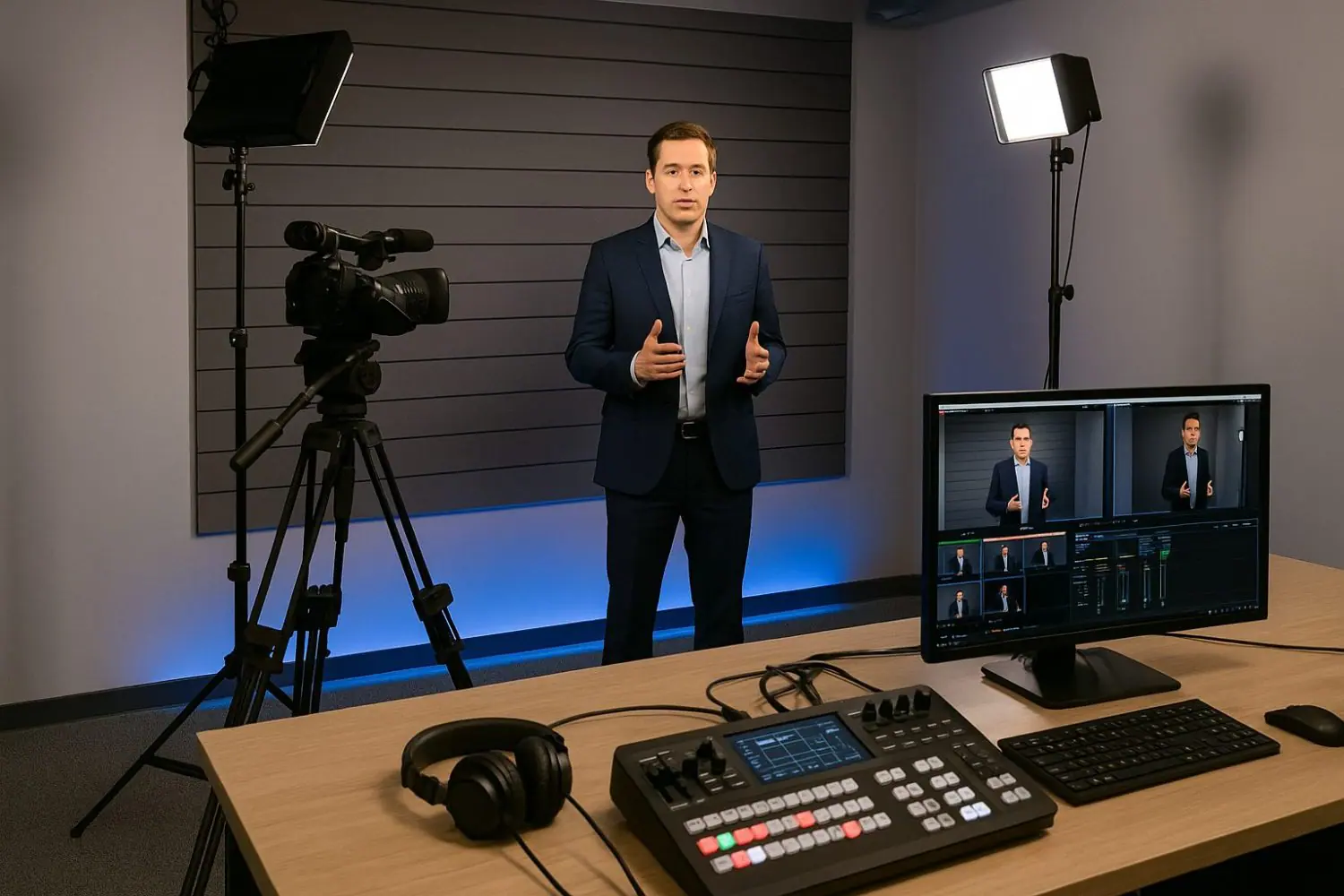 estudio de transmissão