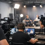 Estrutura audiovisual para eventos bem planejada