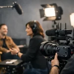 Filmagem de audiovisual com padrão profissional