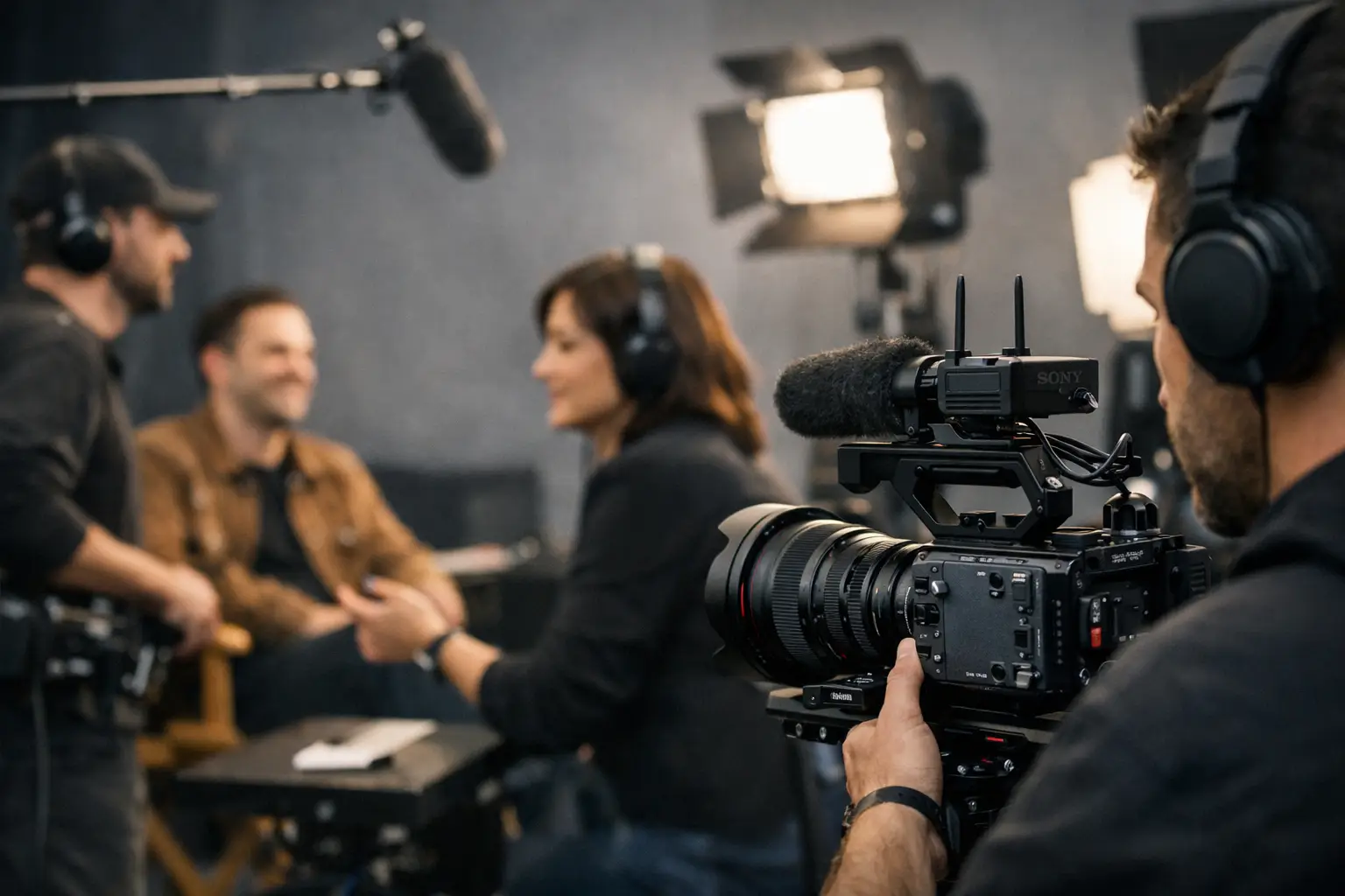 Filmagem de audiovisual com padrão profissional