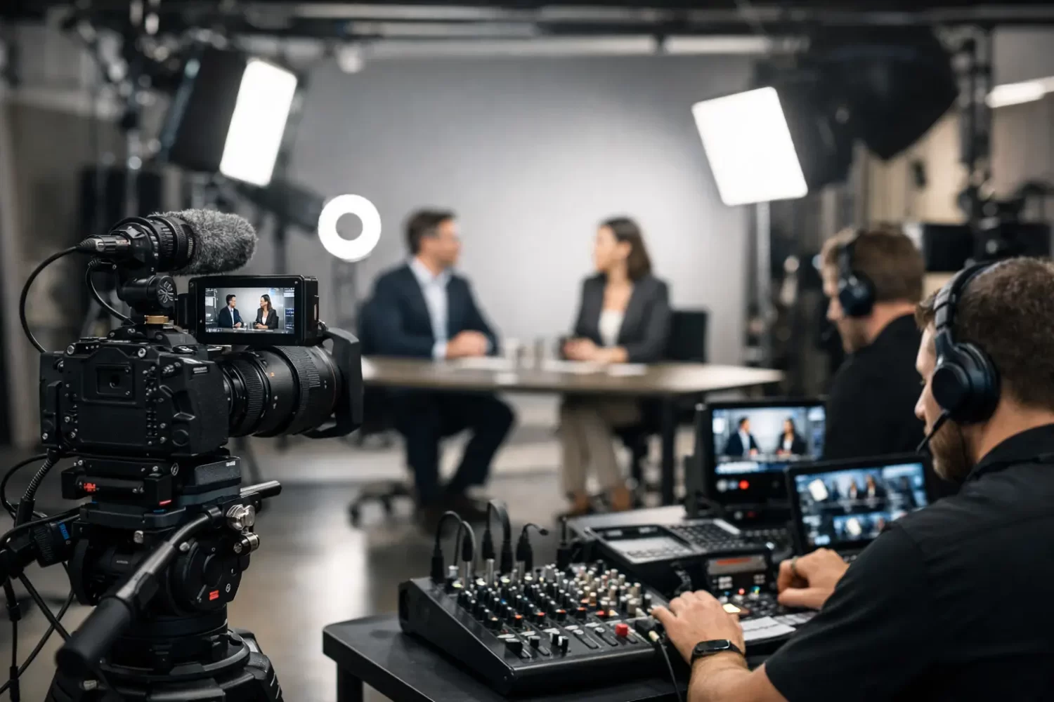 Equipamentos para live corporativa profissional