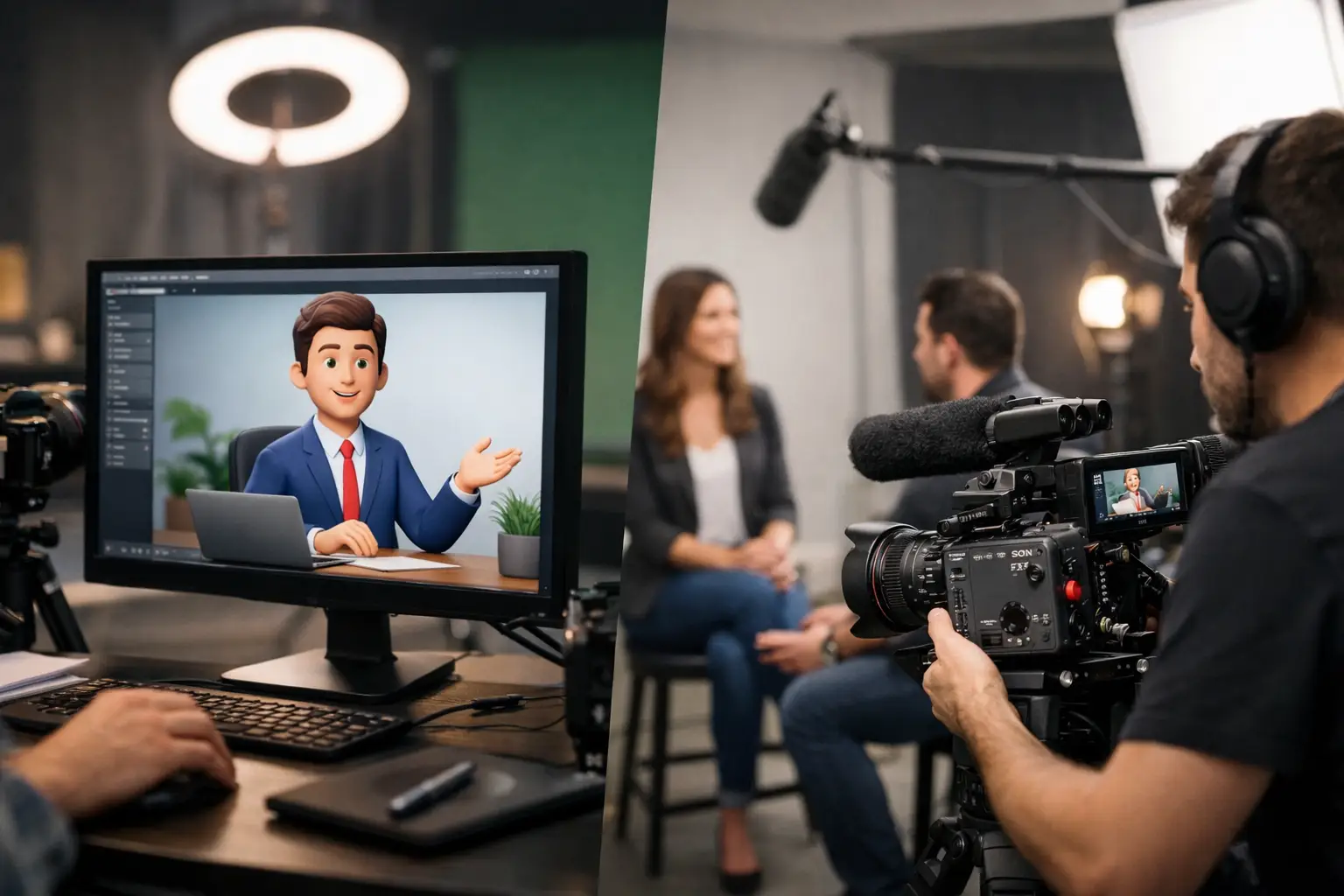 Vídeo animado ou gravação real: qual escolher?