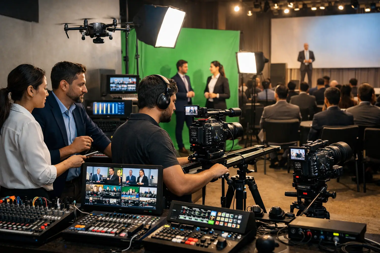 Como contratar equipe de filmagem para empresas